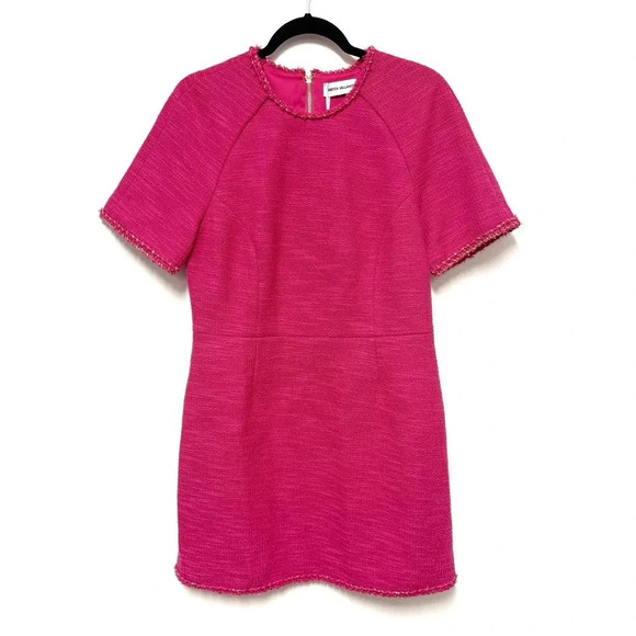 NWT $470 Rebecca Vallance Anita Boucle Mini Dress - Tweed Jackie O Preppy - Picture 2 of 12